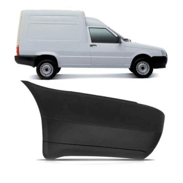 Imagem de Polaina Traseira Fiorino 2005 A 2010 Preta - SP ACESSÓRIOS, Esquerdo