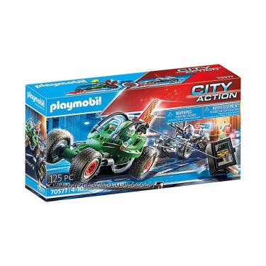 Imagem de Playmobil - Go-Kart Fuga Da Polícia - City Action - 70577