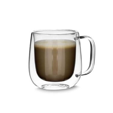 Imagem de CONJUNTO DE 2 XÍCARAS 250 ML DE PAREDE DUPLA EM BOROSSILICATO