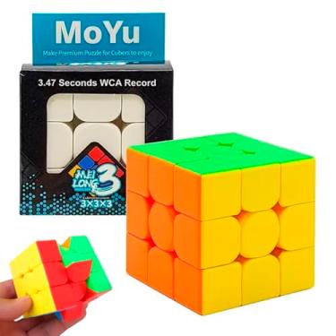Imagem de Cubo Magico Moyu Profissional 3x3x3 Quadrado Speed Cube Brinquedo Original