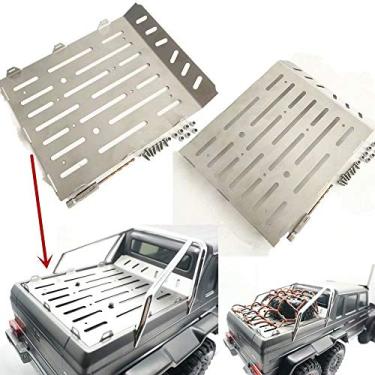 Imagem de EPTNNASO 1 Peça De Placa Traseira Aço Inoxidável Com Gancho Para Traxxas 1/10 Trx-6 G63 6X6 Trx6