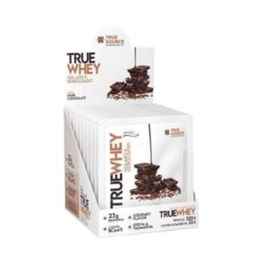 Imagem de True Whey Display 320g (10 Sachês de 32g) - Hidrolisado e Isolado, Chocolate Dark