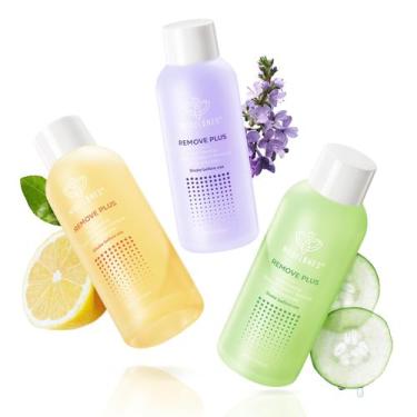 Imagem de Conjunto de removedor de esmalte Modelones Acetona com óleo de jojoba 