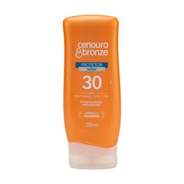 Imagem de Protetor Solar FPS 30 Cenoura e Bronze 200ml - Cenoura & Bronze, 200ML