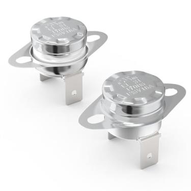 Imagem de Interruptor térmico Awozkcd UL/CUL certificado KSD301, 125V 16A N.C termostato de disco de pressão de fechamento normal, 170°C/170.0 °C de desconto 150°C/150.0 °C no interruptor de controle de