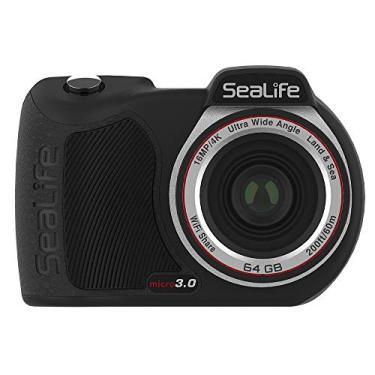 Imagem de SeaLife Câmera subaquática micro 3.0 64GB, 16mp, 4K para fotografia subaquática e vídeo, fácil configuração, transferência sem fio; inclui capa, alça de pulso