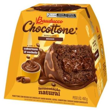 Imagem de Chocottone Maxi Mousse Chocolate Bauducco 450g