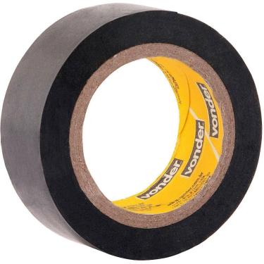 Imagem de Fita Isolante Preta 19mm x 5 Mts - 11.37.190.571 - VONDER