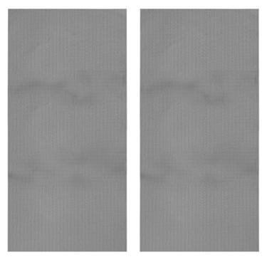 Imagem de PATIKIL Furo de malha de poeira 100 x 50 cm 0,2 cm, 2 peças de filtro de poeira de PVC para refrigerador de computador, capa de policarbonato para refrigerador de computador, capa de ventilador à