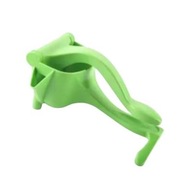 Imagem de Espremedor Manual de Laranja, Verde, Plástico, 22x13x10cm, Ferramenta de Cozinha para Sucos Cítricos