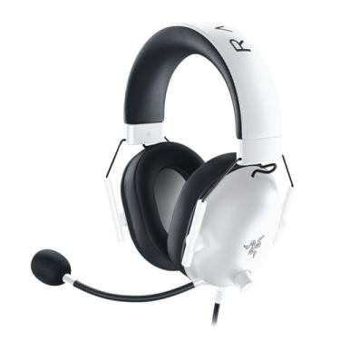 Imagem de Headset Razer Blackshark V2 X Com Fio Mercury Branco - RZ0403240700R3U