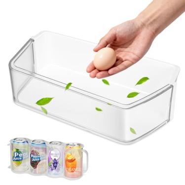 Imagem de DA97-17255A Compartimento de porta de geladeira, substitui DA63-08688A Prateleira de porta de geladeira direita, para caixa de porta Samsung RF265BEAESR, RF265BEAESG, RF262BEAESR (veja a Figura 6), 1