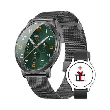 Imagem de Relógio Inteligente Feminino AMOLED IP68 À Prova D'Água Com Monitor De