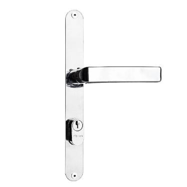 Imagem de Fechadura 2100s Externa Italy Espelho Slim Cromado 2002-10lc - 93183 - Silvana