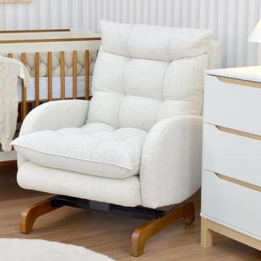 Imagem de Poltrona Amamentação Cláudia com Balanço Gariani Bege