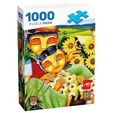 Imagem de Quebra-cabeça 1000 peças Apaixonados - Eduardo Lima - grow