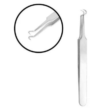 Imagem de Pinça P/Cílios Pp Inox Santa Clara