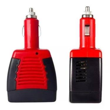 Imagem de Inversor 12V Bivolt Carro Tomada E Usb 150W Potente Com