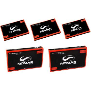 Imagem de Kit 5Un Parafina Nomar Surf Água Quente 80G