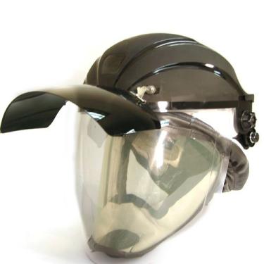 Imagem de ArcOne CF-HV-FIR5 Clean Air Flow Hard Head Top com chapéu rígido com proteção para navegador frontal IR5 e SUHHA