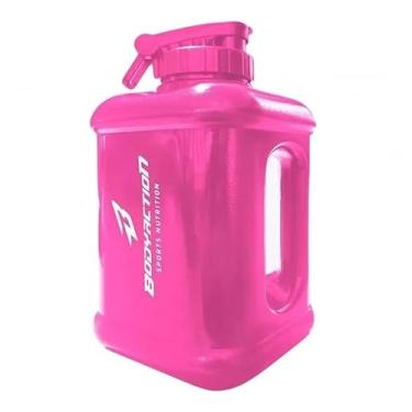 Imagem de Galão Quadrado Garrafa Água Bebida Academia (1,6L)