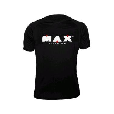 Imagem de Camiseta Preta Max Titanium - Tamanho: G