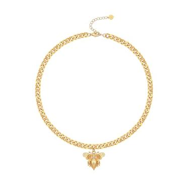 Imagem de CANEVINKA Colar feminino com pingente de moeda de ouro 18K com bússola delicada e girassol, corrente personalizada, joia em camadas, Banhado a ouro, Sem Pedra Preciosa