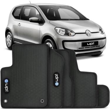 Imagem de Tapete Automotivo Up - Borracha Pvc Bordado Linha Black - Tapecars