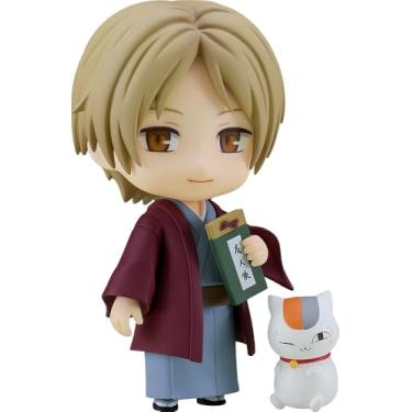 Imagem de Boneco de ação Nendoroid Natsume's Book of Friends Takashi Natsume & Nyanko-Sensei Kimono Ver., sem escala, plástico, pré-pintado