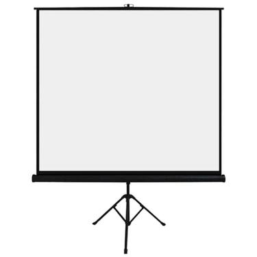 Imagem de Tela de Projeção Retrátil 97" - 180 x 180cm - com Tripé - Multilaser AC354