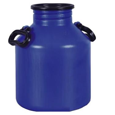 Imagem de Galão Para Leite e Líquidos em Geral Azul Injesul 15L  Ideal no transp