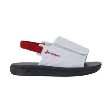 Imagem de Chinelo Infantil Rider Street Slide Kids Classico 12414, 25, Azul bran