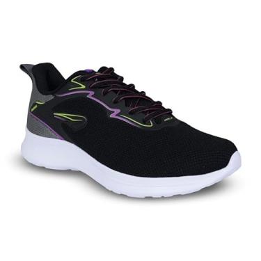 Imagem de Tenis Rainha Fire Ii Preto/Roxo,37