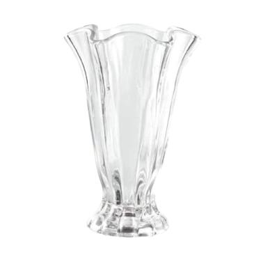 Imagem de Generic Vaso de vidro transparente para flores, ideal para decoração de casa, arranjos florais e centros de mesa em chás de bebê, casamentos e escritórios.
