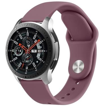 Imagem de Pulseira de relógio de 22 mm para Samsung Galaxy Watch 3 de 45 mm/Galaxy Watch de 46 mm/Gear S3 Frontier/Classic, pulseira de silicone esportiva de liberação rápida para Garmin Venu 3/2/vivoactive 4