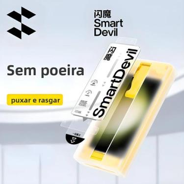 Imagem de Protetor De Tela Microcristalino Sem Poeira Para Samsung S23 Ultra S22