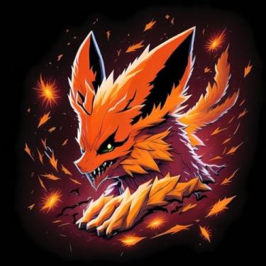 Imagem de Adesivo de Parede Estilo Anime Monstros Fofinhos Decoração Infantil Colorida Kaivlyra 40x40cm