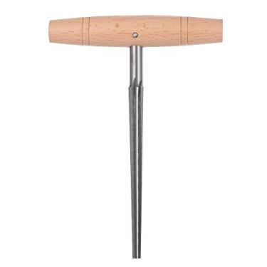 Imagem de Alargador de Buraco Para Violino 1:40, Caixa Cônica de Aço Com Cabo de Madeira, Ferramenta Luthier