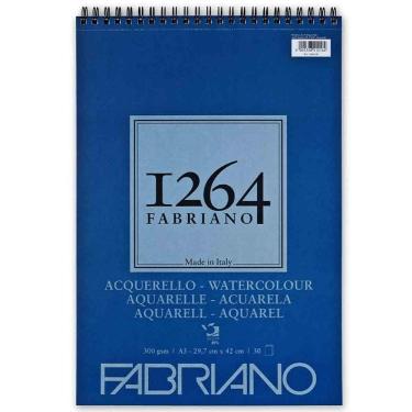 Imagem de Bloco Aquarela Fabriano 1264 300G/M2 A3 30 Folhas