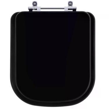 Imagem de Assento Sanitário Misti Preto Para Vaso Icasa