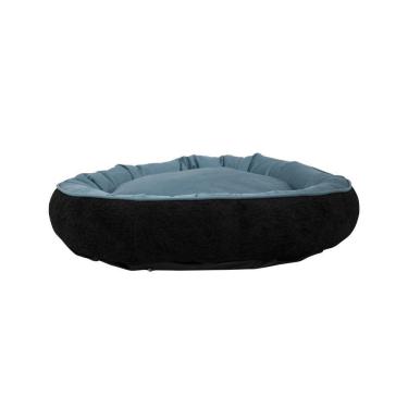 Imagem de Cama Pet Comfy Preto-azul 70x70x20cm