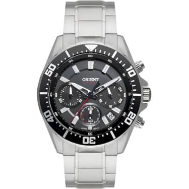 Imagem de Relógio Orient Sport Chronograph Solar Tech MBSSC288 P1SX - Movimento Fotovoltaico e Construção em Aço