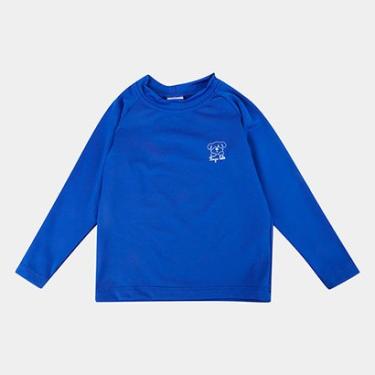 Imagem de Camiseta Infantil Pingo Lelê Reglan Manga Longa Masculina-Masculino