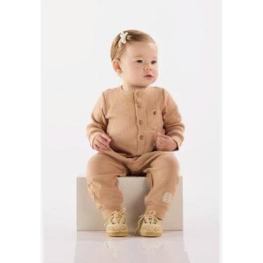 Imagem de Macacão Nature Unissex Bebê em Ribana Up Baby-Unissex