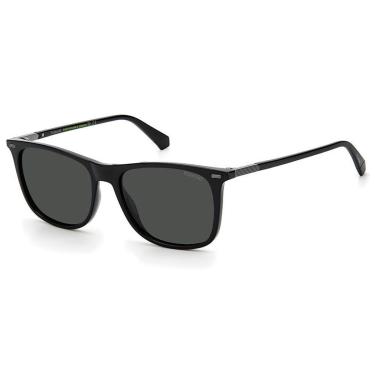 Imagem de Óculos de Sol Polaroid PLD 2109/S - 55 Preto Eco Polarizado-Masculino