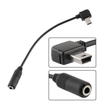 Imagem de Cabo Mini Usb Adaptador Para Microfone GoPro Hero 3,3+,4 - Shoot