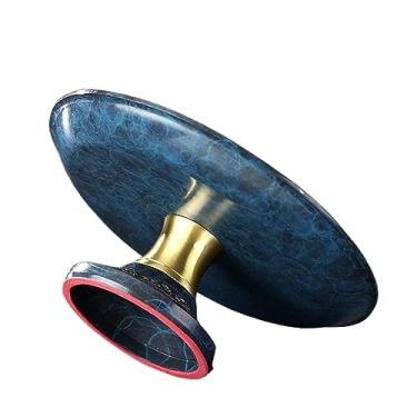 Imagem de BSNANCA Tigela de frutas e legumes, cesta de frutas e legumes, cesta de frutas, retrô, relevo, padrão de lótus, bandeja de frutas doméstica, cobre para sala de estar e cozinha