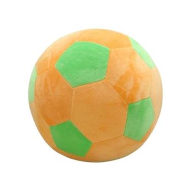 Imagem de Bolas de futebol de pelúcia, almofada de pelúcia com bola de futebol, bola de futebol macia para crianças, meninos, bebês, sofá, quarto, sala de estar
