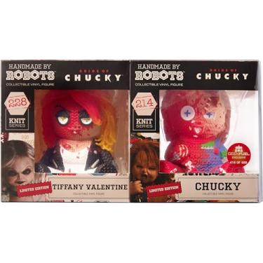 Imagem de Handmade by Robots - Bride of Chucky - Chucky & Tiffany (Bloody) 2-Pack