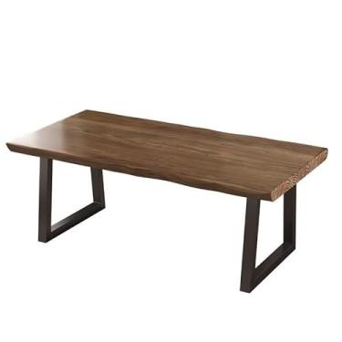 Imagem de Mesa de computador, mesa de escritório em casa, mesa de computador de madeira maciça, mesa dupla simples, mesa de estudo em casa, mesa de escrita, mesa de conferência retangular pequena (120 * 70 * 75